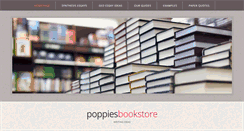 Desktop Screenshot of poppiesbookstore.com